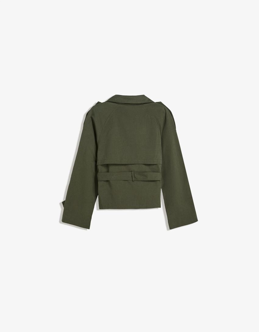 Liora Trench Coat – Khaki - LioraBella
