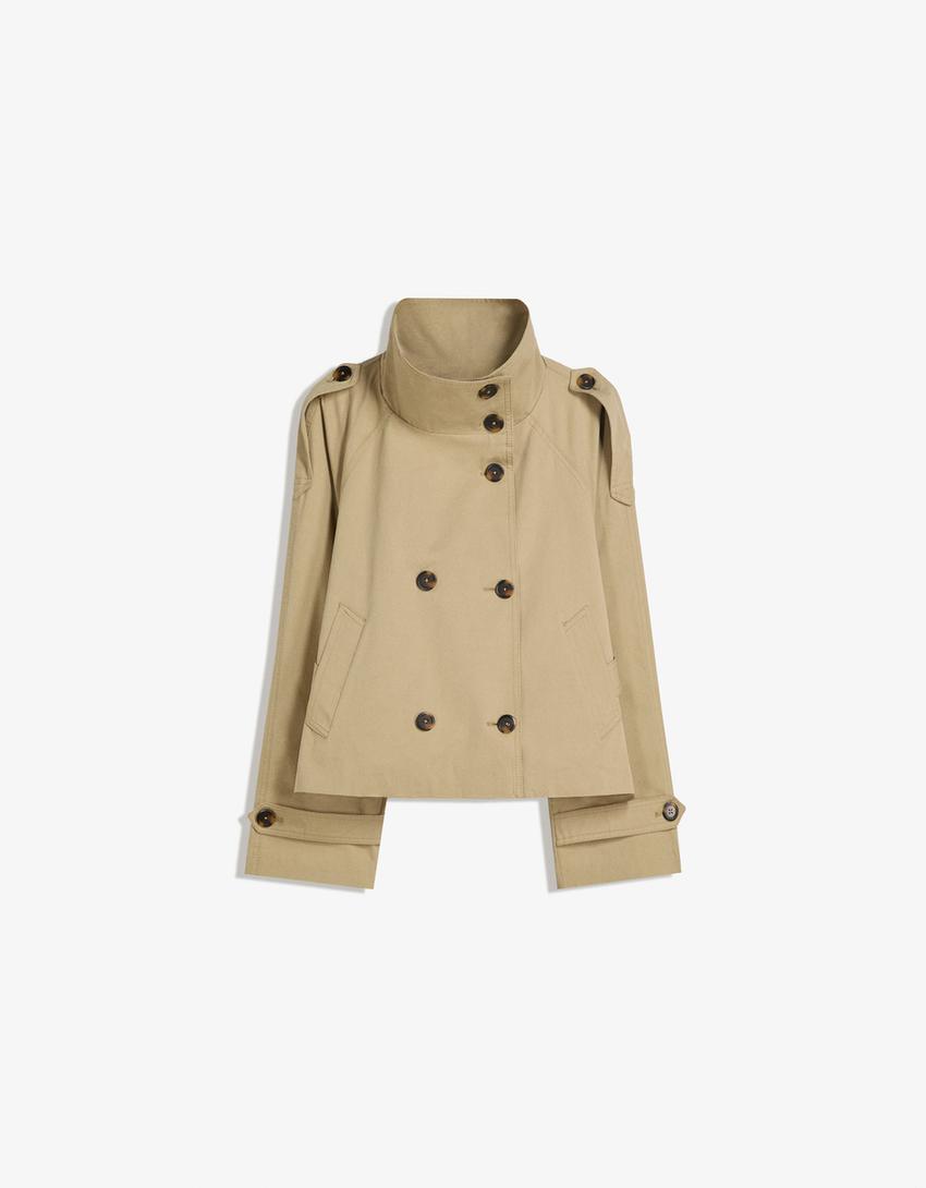 Liora Trench Coat – Sand - LioraBella