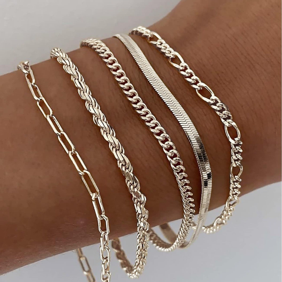 DIANE | Gold Bracelet Set