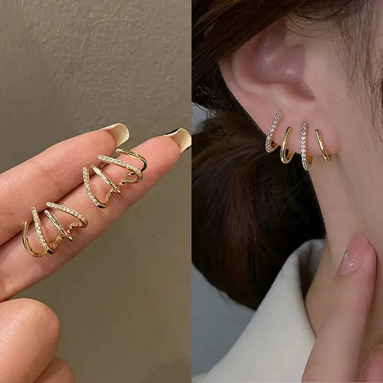 MOUREAU | Gold Claw Earrings