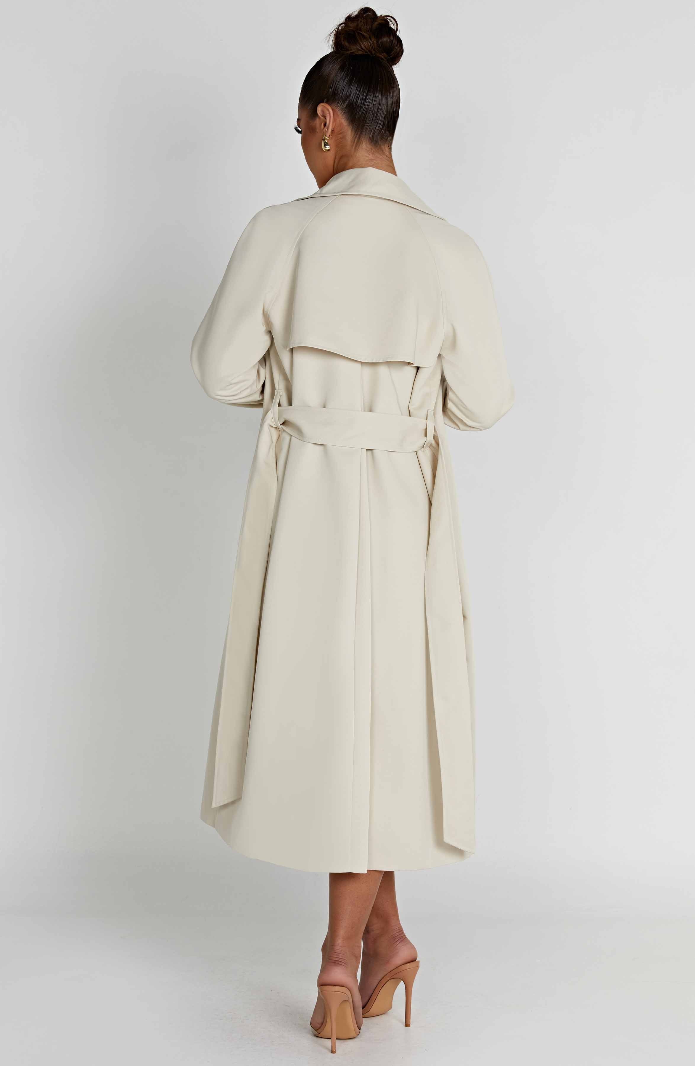 Camila Trench Coat - Sand - LioraBella