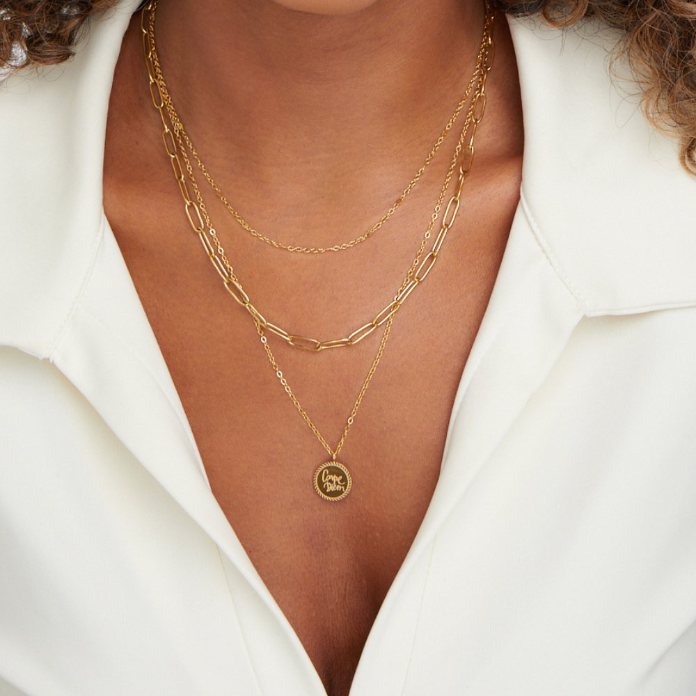 JANIE | Gold Coin Necklace