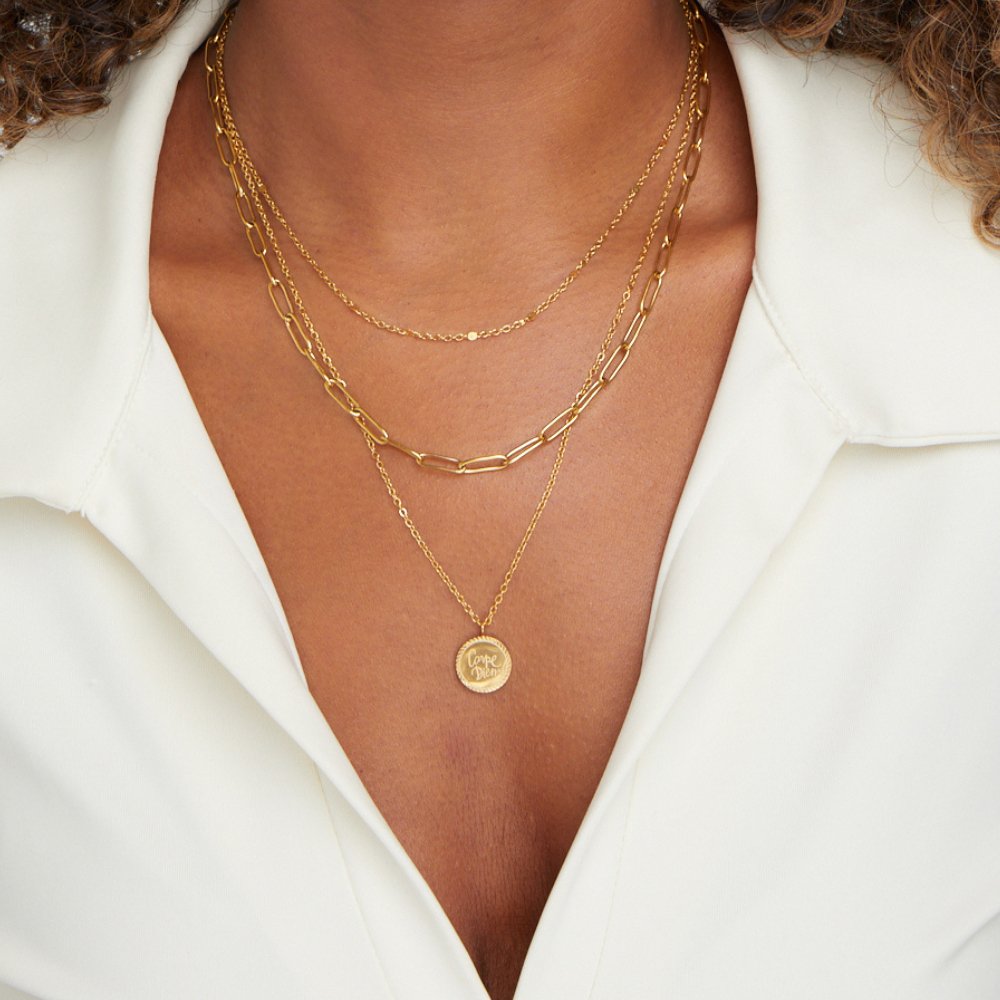 JANIE | Gold Coin Necklace