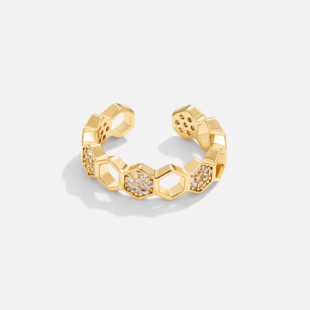 ABEILLE | Gold & Crystal Ring