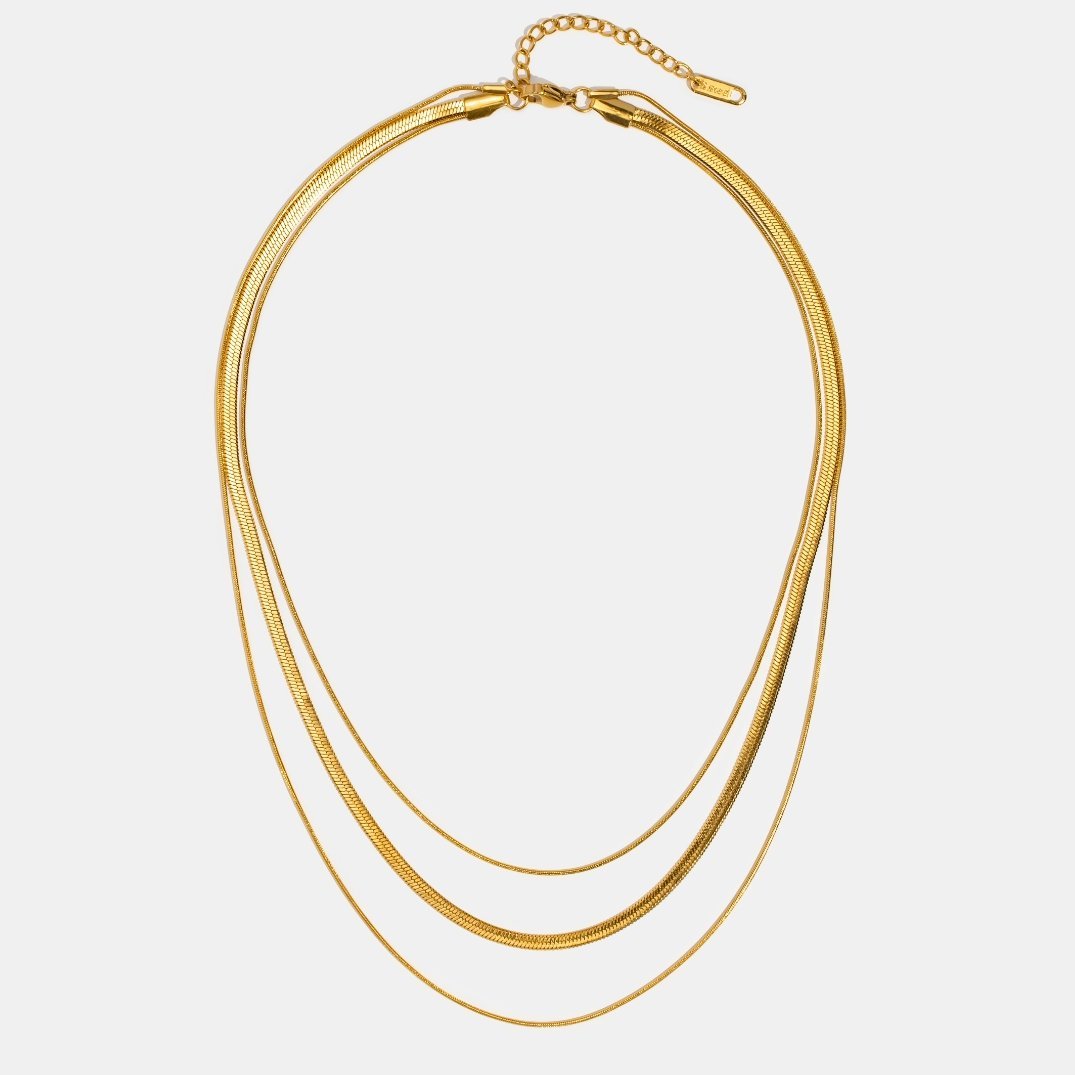 IVY | Layered Gold Chain Necklace