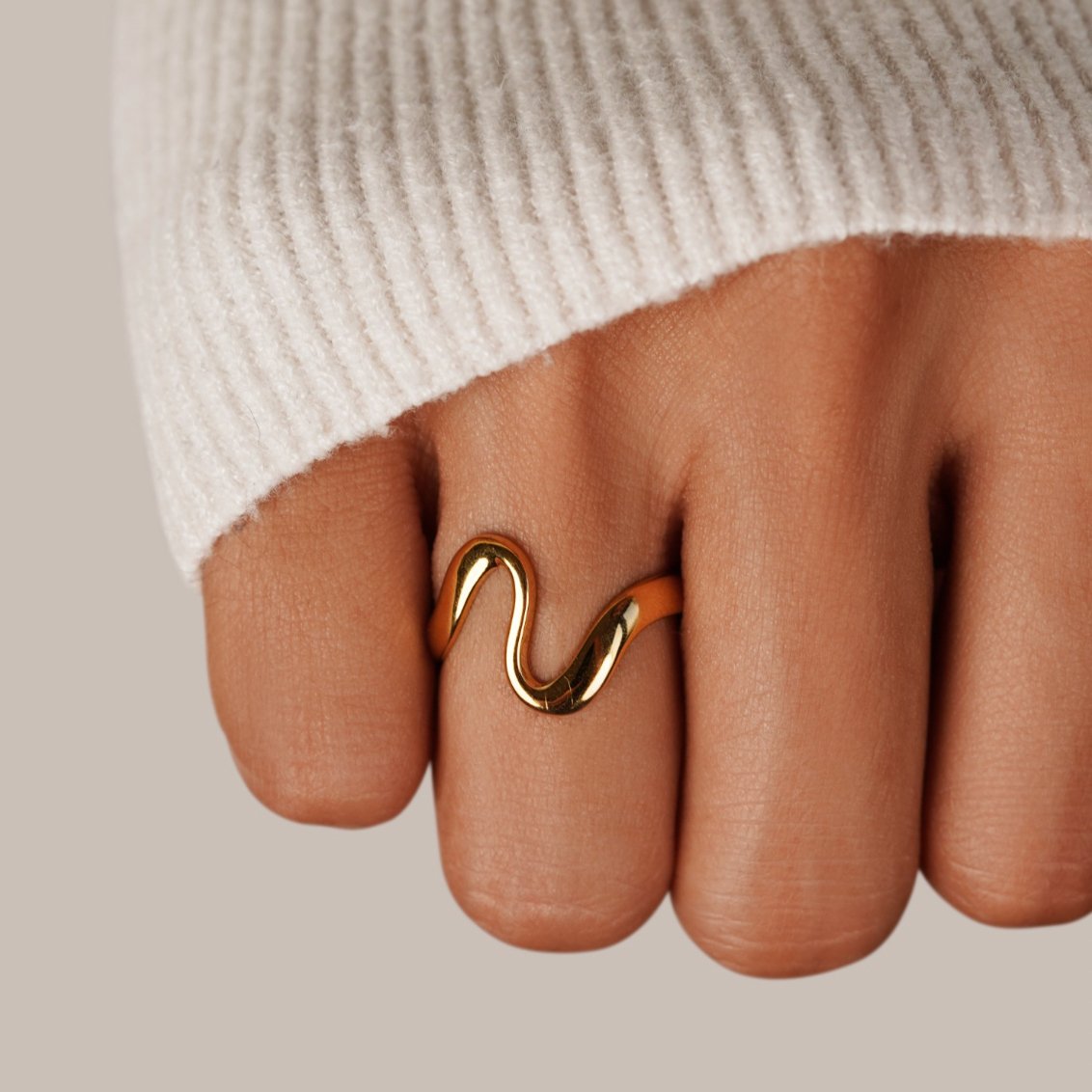 JANIS | Gold Onda Ring