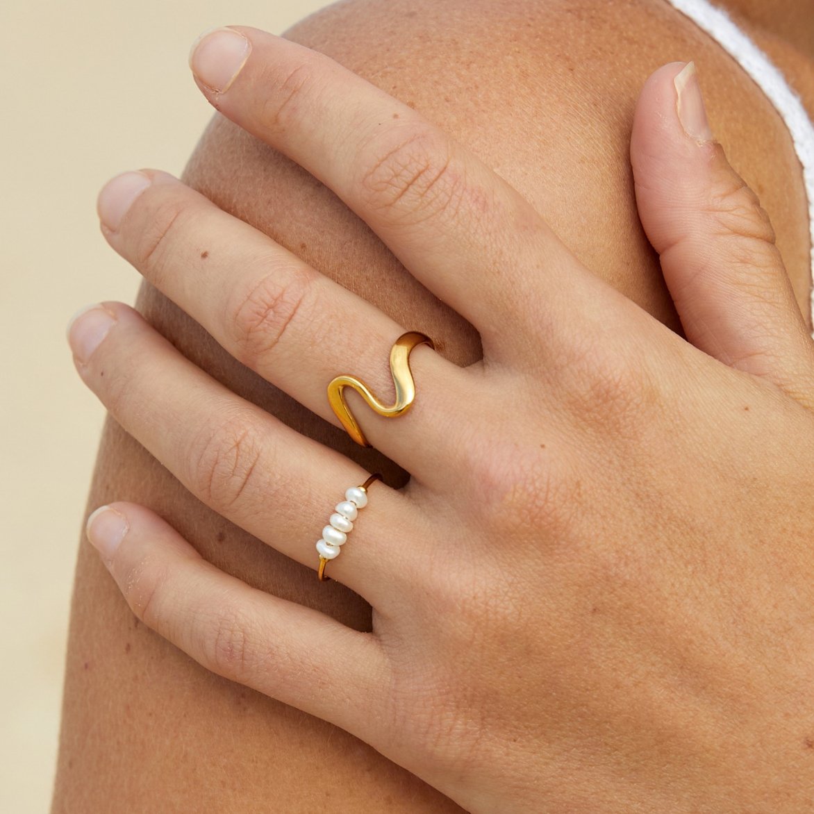 JANIS | Gold Onda Ring
