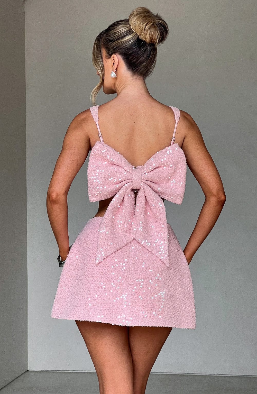 Kiri Mini Skirt - Blush - LioraBella