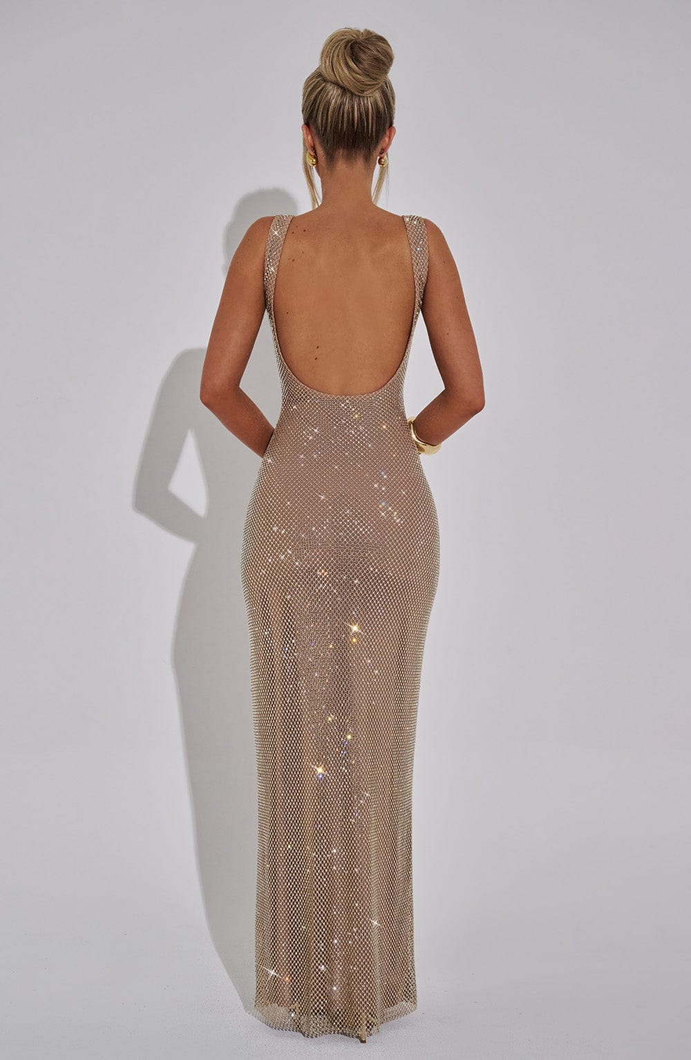 Petra Maxi Dress - Gold - LioraBella