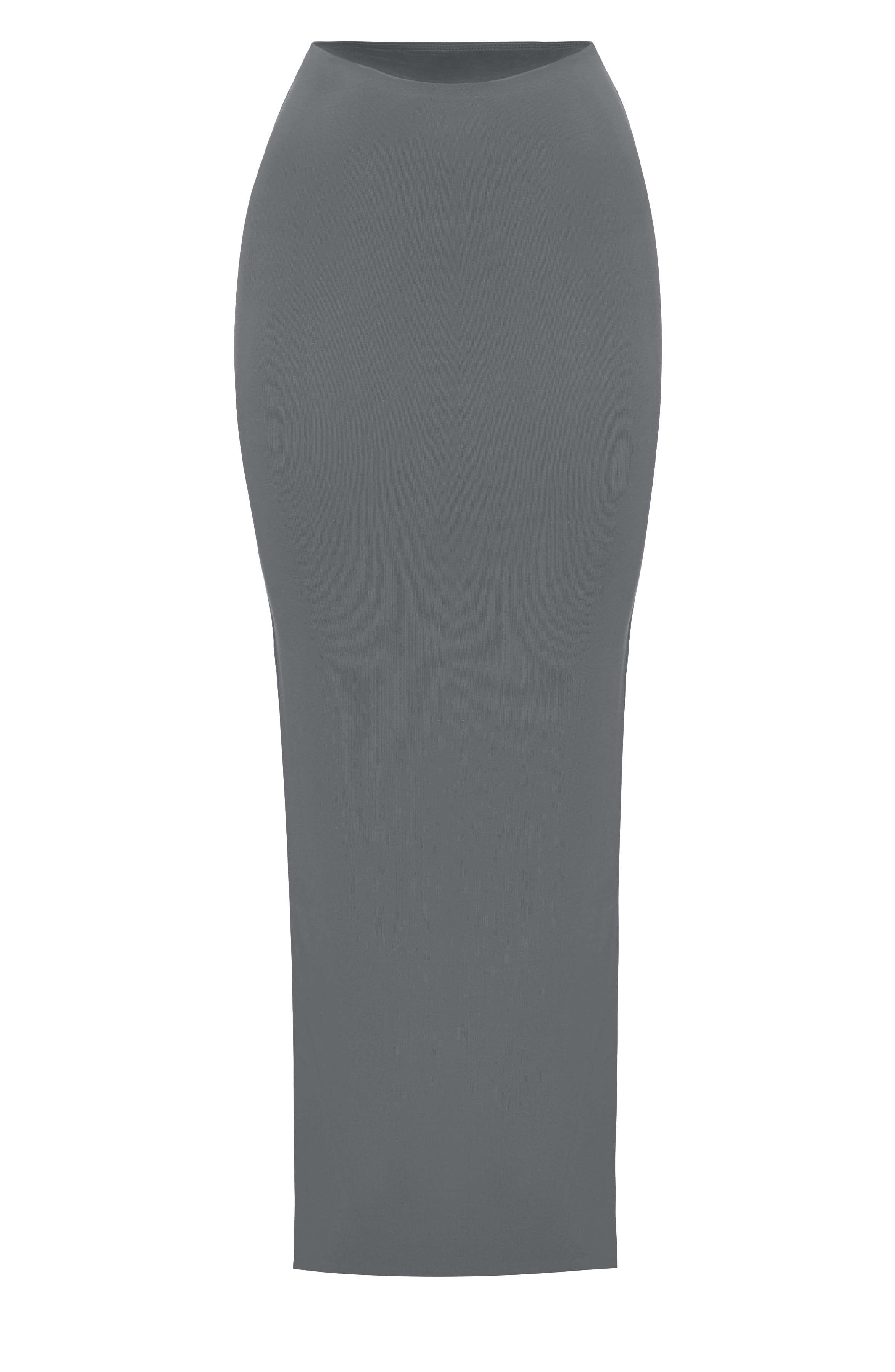 Yazmin Maxi Skirt - Charcoal - LioraBella