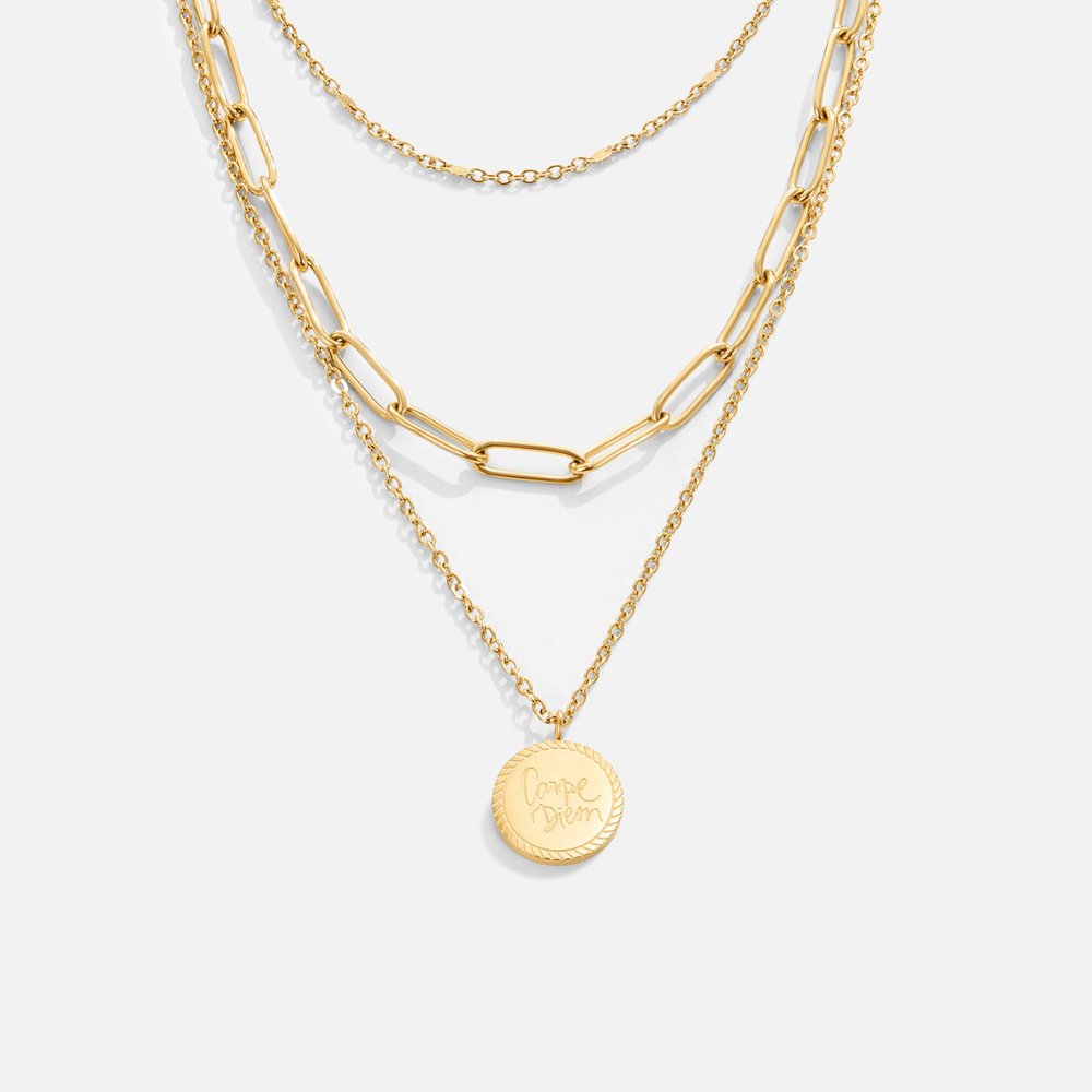 JANIE | Gold Coin Necklace