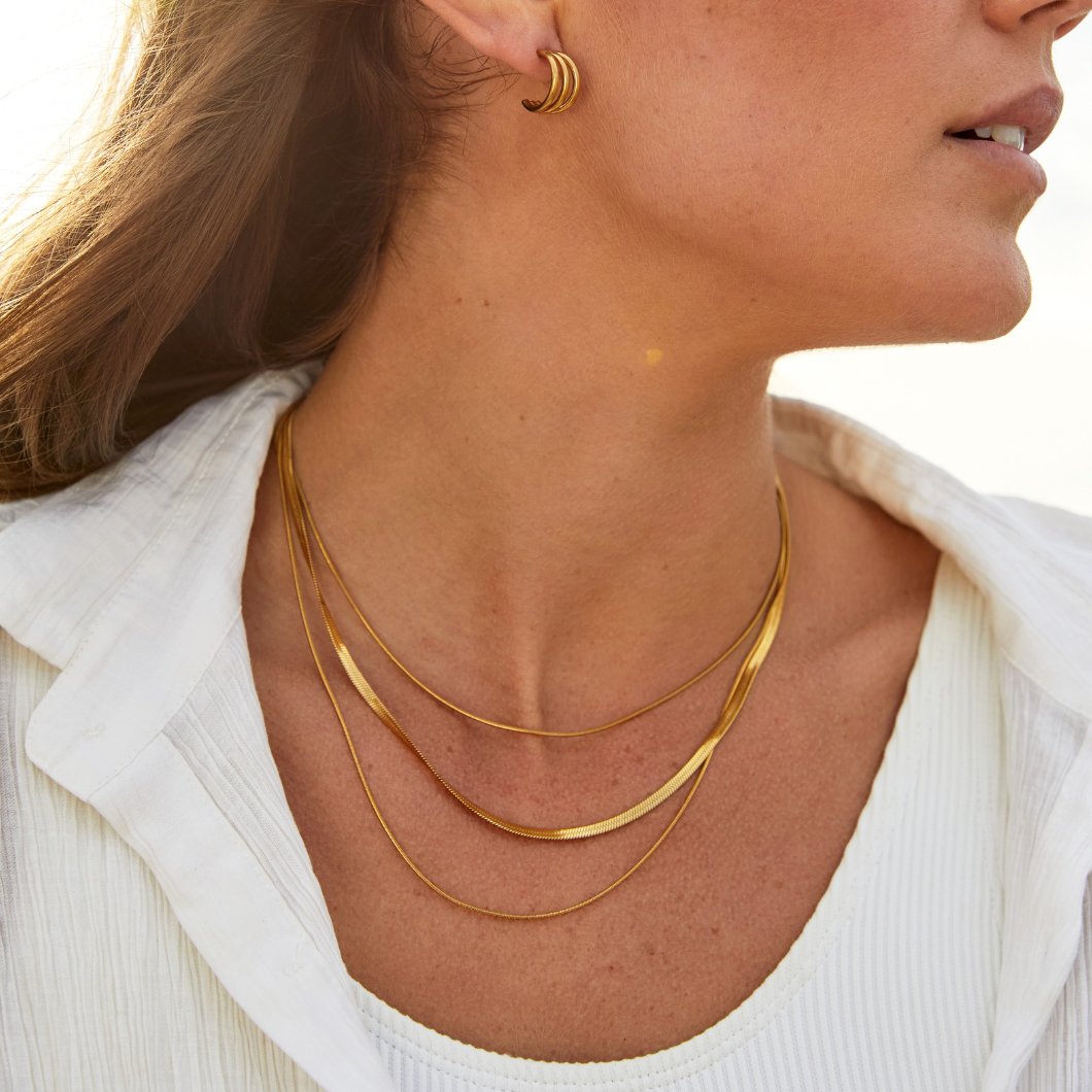 IVY | Layered Gold Chain Necklace