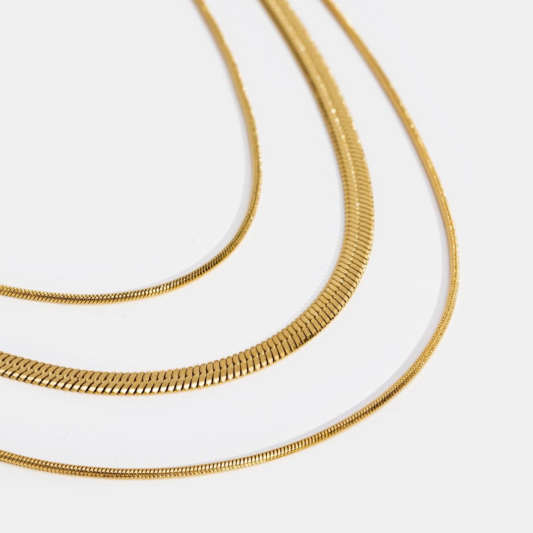 IVY | Layered Gold Chain Necklace