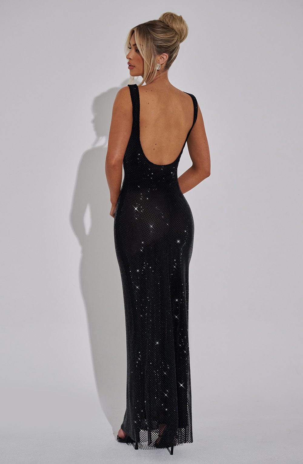 Petra Maxi Dress - Black - LioraBella