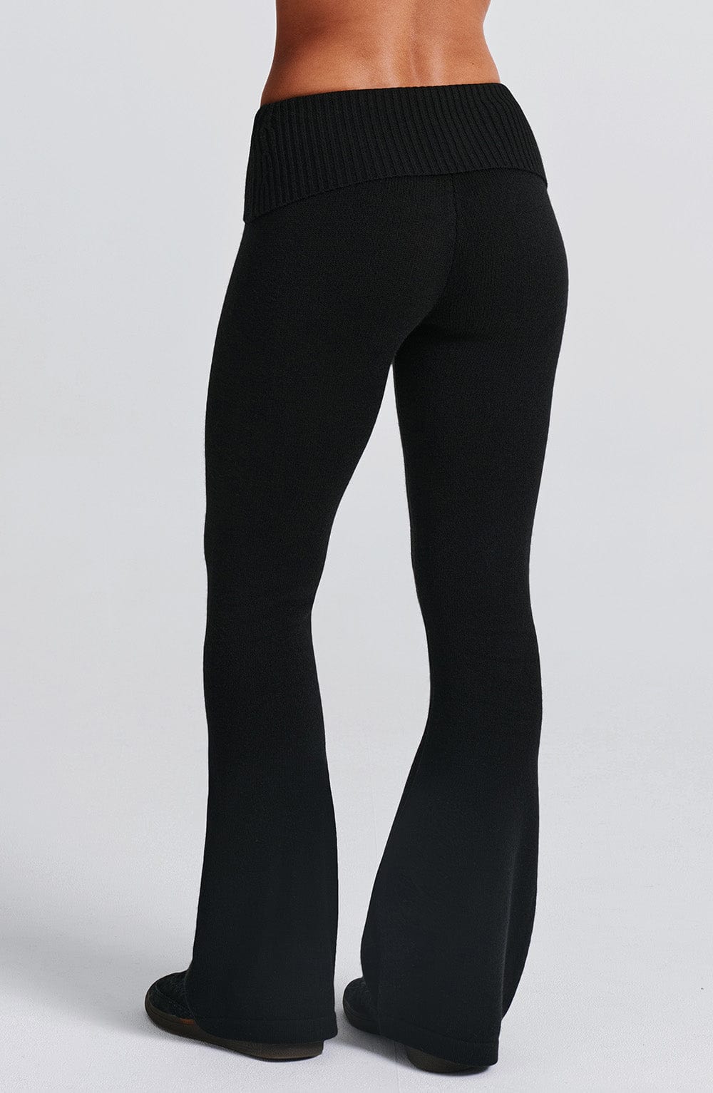 Portia Knit Pants - Black - LioraBella