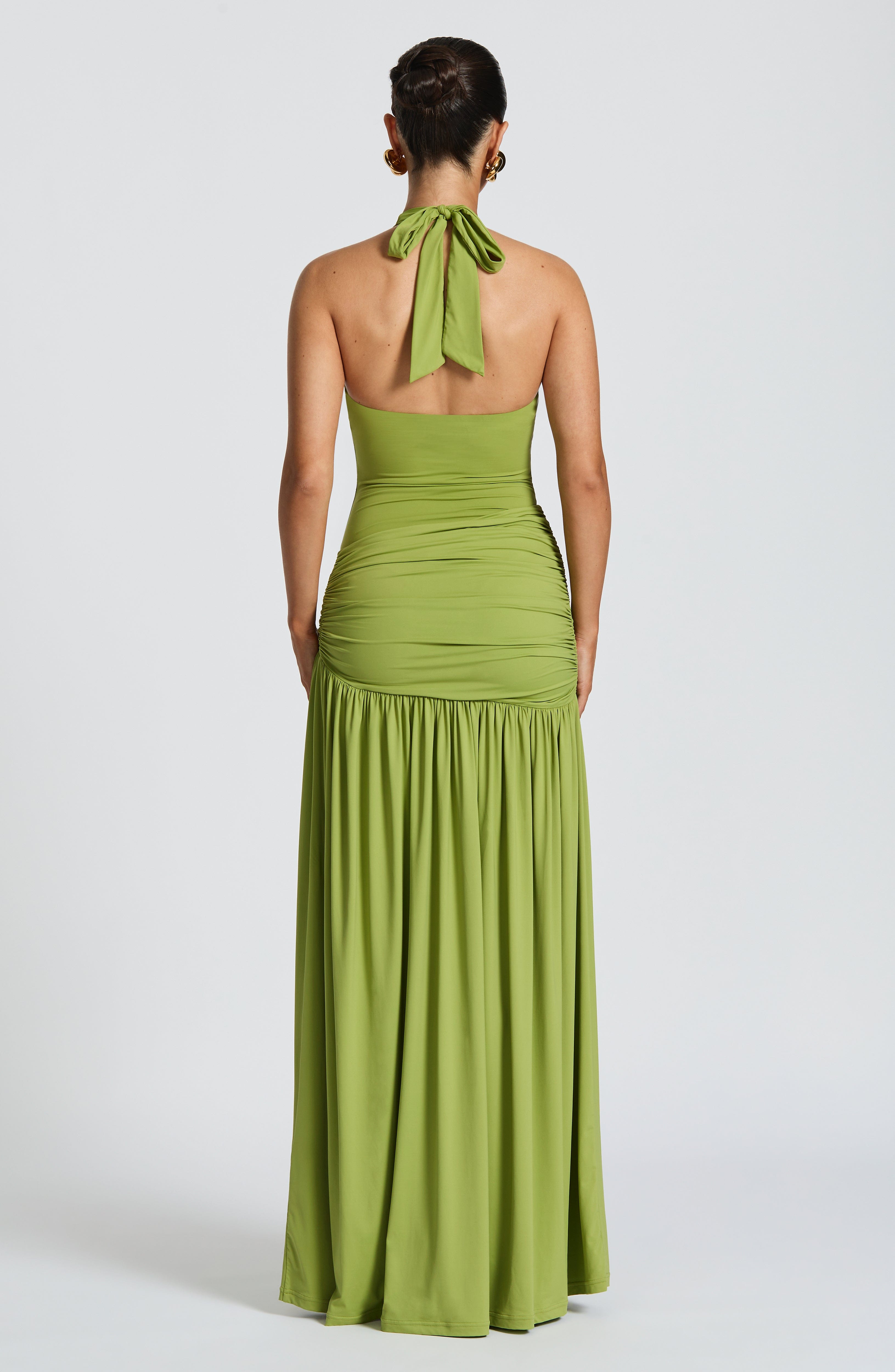 Saira Maxi Skirt - Olive - LioraBella