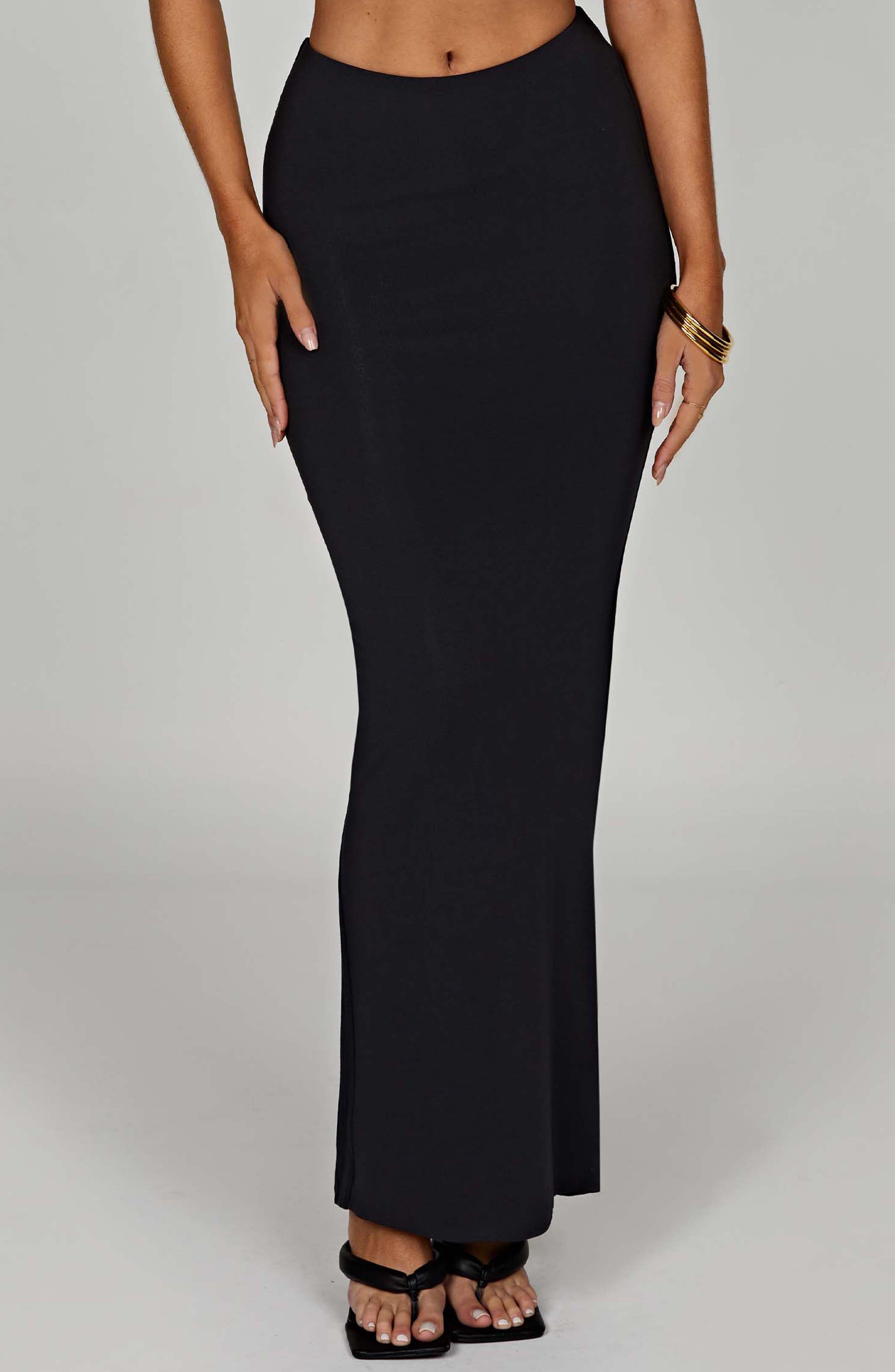 Yazmin Maxi Skirt - Black - LioraBella